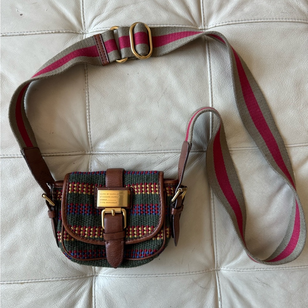 Marc Jacobs Woven Knit Crossbody Bag